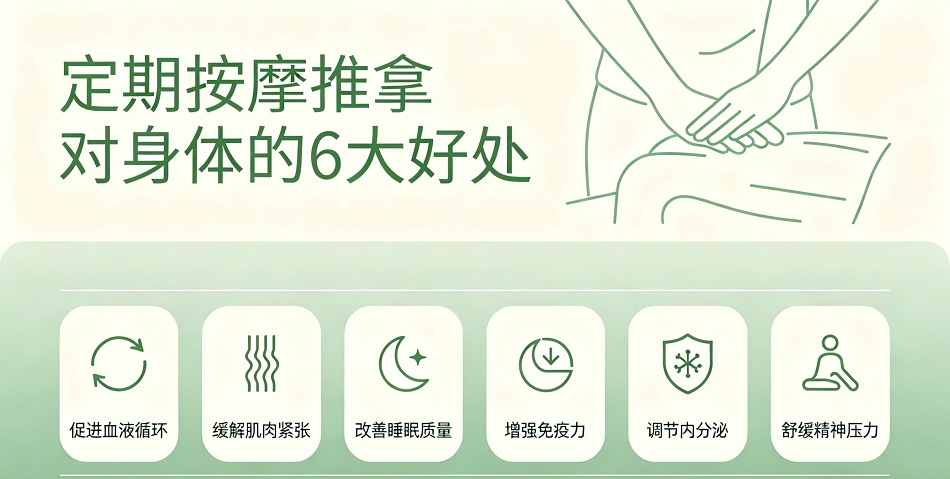 定期按摩推拿对身体的6大好处,你了解多少?